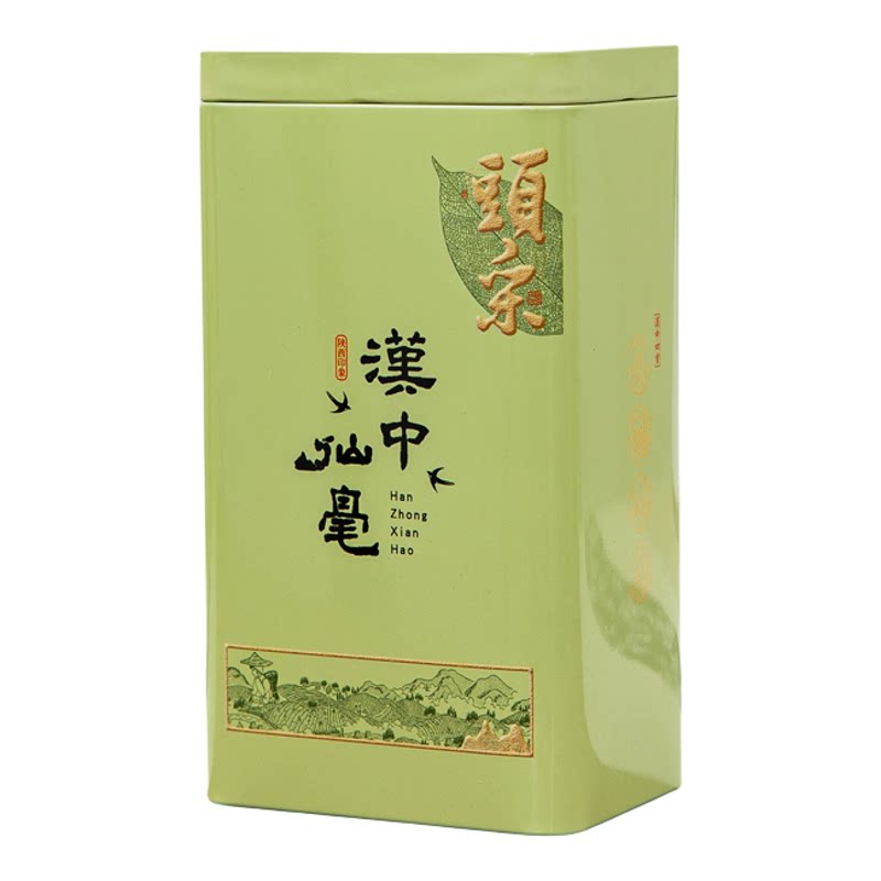 汉江春汉中仙毫26新茶西乡午子仙毫绿茶叶雀舌自己喝实惠罐装200g