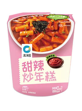 清净园辣炒年糕韩式甜辣芝士泡菜韩国速食宗家府微波炉零食年糕杯