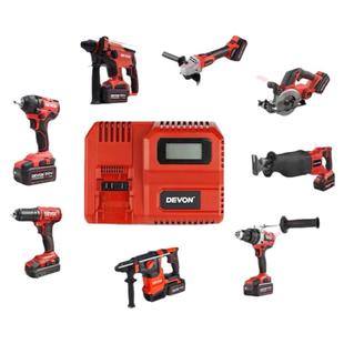 大有电动工具手电钻电锤冲击扳手角磨机原装锂电池充电器闪充大友