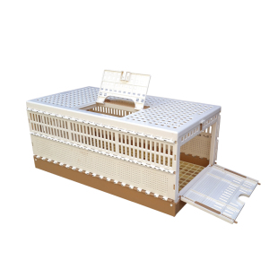 标榜鸽子放飞笼手提训放笼鸽笼折叠塑料鸽子笼报道笼信鸽用品用具