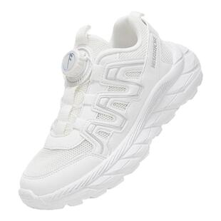 回力春夏新款学生校鞋运动轻便软底运动男女童跑步透气网面小白鞋