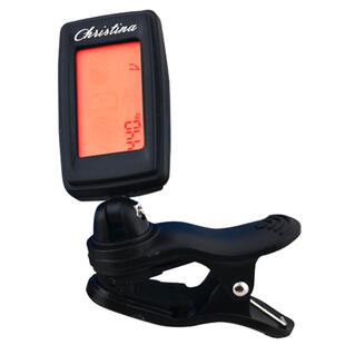 克莉丝蒂娜民谣吉他调音器尤克里里小提琴通用初学者电子校音专用