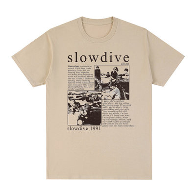 Slowdive慢潜自赏短袖T恤