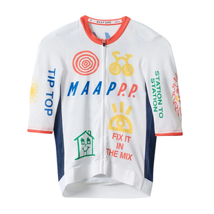 cyclemacap短袖骑行服男女春夏季高弹速干透气公路自行车骑行上衣