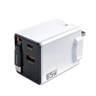 英标充电器65w自带伸缩线PD30w快充适用于苹果16Promax华为三星苹果15充电头多孔快充头typec插头充电套装