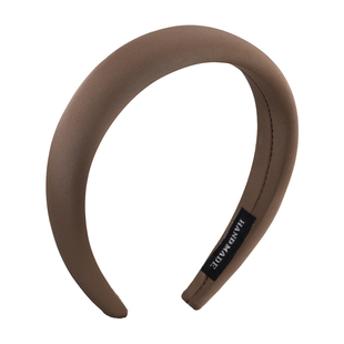 suzyacc kr法式复古海绵发箍女2025年网红新款发卡高颅顶洗脸头箍