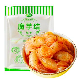 怡力魔芋丝魔芋结即食凉皮面关东煮火锅菜品低卡0脂代餐素食热量