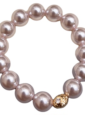 施家曼塔玫瑰珍珠叠戴手链手串