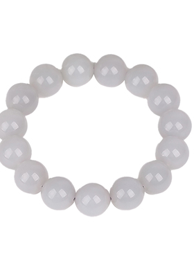 和田玉手串烟紫色手链