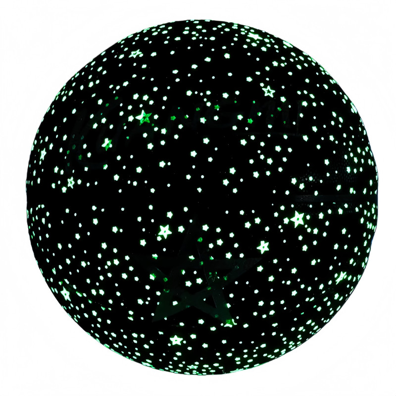 狂迷夜光荧光发光满天星篮球