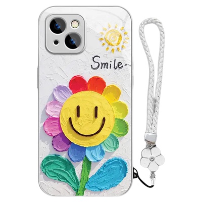 笑脸太阳花金属漆玻璃壳全型号