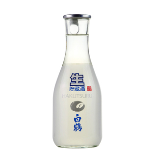 日本清酒白鹤小百合纯米吟酿生贮冷酒纯米浊酒300ml原装进口酒
