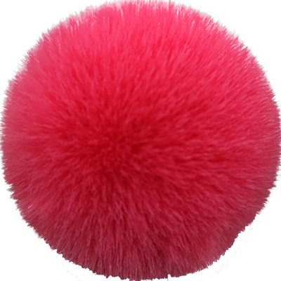 衣服配饰人造毛可爱6CM毛绒球