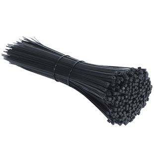 耐低温-40度PA66改性扎带抗紫外线4x250自锁式尼龙扎带高强度防老化卡扣扎带束线捆绑固定拉紧器加厚承重力强