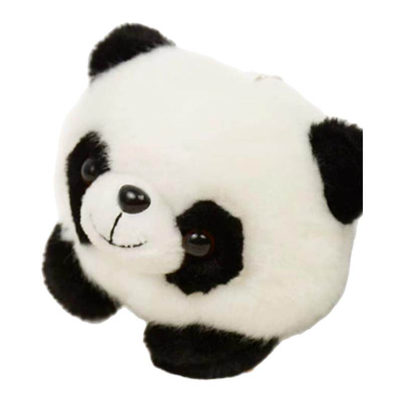 熊猫挂件圆球玩偶毛绒丑萌