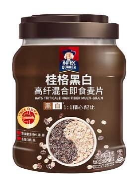 桂格即食高纤燕麦片含蛋白质860g
