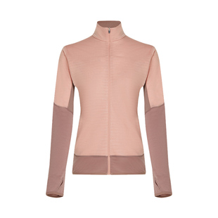 icebreaker美利奴羊毛女300 Realfleece加绒连帽外套户外运动徒步