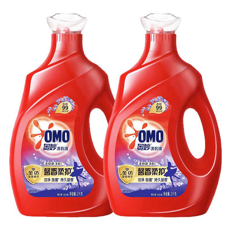 奥妙洗衣液持久留香72小时香水官方旗舰店正品整箱批家用补充装