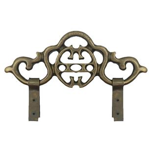 昊天斋铜复古挂钩中式仿古五金配件花板铜连接件画钩门牌铜挂匾