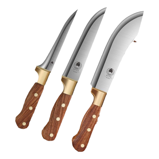 剔骨刀杀猪专用刀具放血刀商用屠夫宰牛羊卖肉剃肉尖刀分割剥皮刀