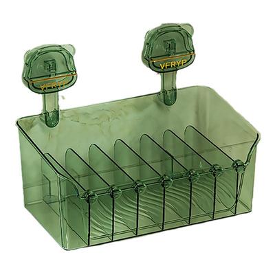 吸盘调料分格收纳盒哈乐熊多功能