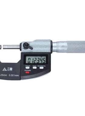 日本三量数显外径千分尺0-25mm