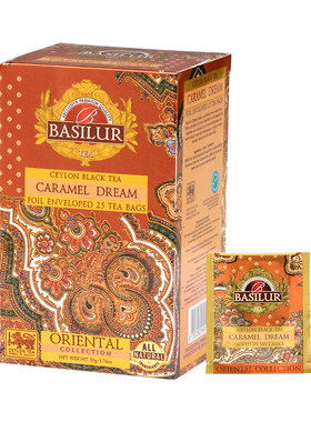BASILURX斯里兰卡焦糖袋泡红茶