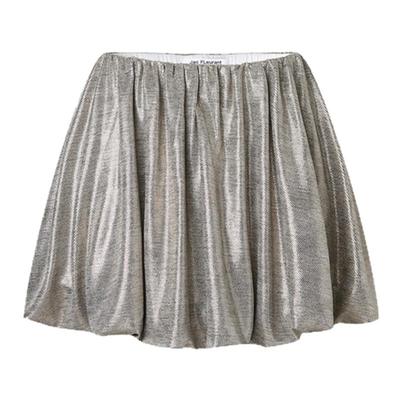 JAC FLEURANT2025夏季新款蓬蓬裙亮片短裙百搭花苞裙休闲半身裙