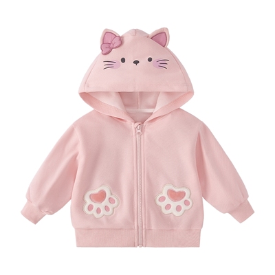 儿童冬季外套1男童冬款衣服小童洋气女童新款秋冬2岁宝宝冬装开衫