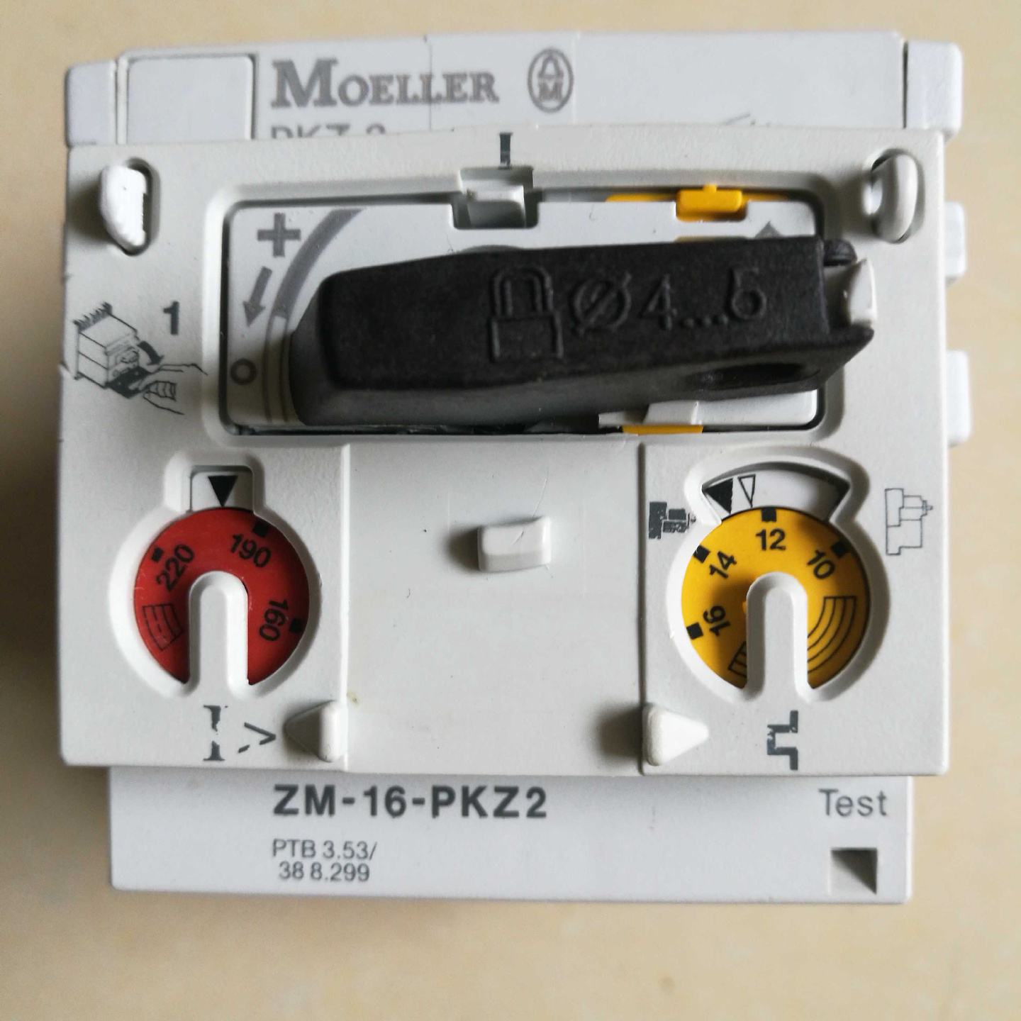 议价金钟穆勒断路器 ZM-16-PKZ2 ZM-10-PKZ2 ZM-25-PKZ2 - 实物图