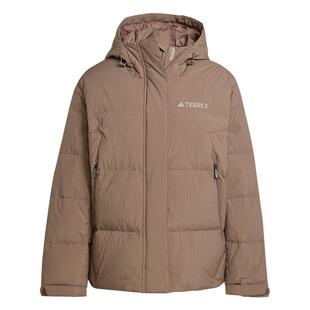 650蓬拒水防风保暖户外鹅绒羽绒服女秋冬adidas阿迪达斯TERREX