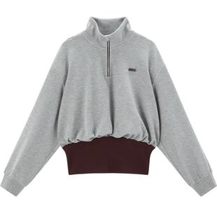 【商场同款】太平鸟 25秋季新款小蛮腰收腰卫衣长裤组合A3GBF3353