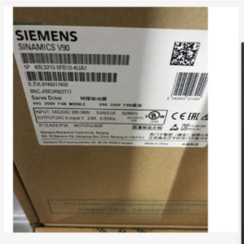 议价V90伺服驱动器6SL3210-5FB12-0UA0/0UF0