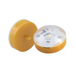 纸灯笼感光灯芯光控LED灯泡电池款免插电自动亮灯灯笼内置灯