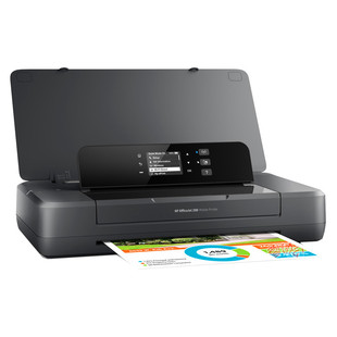 HP Officejet 200/258便携无线彩色打印机喷墨含电池高速随行出差
