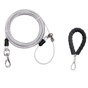 狗狗牵引绳拴狗绳p绳狗绳加长3米5米狗项圈狗链大型犬遛狗防咬