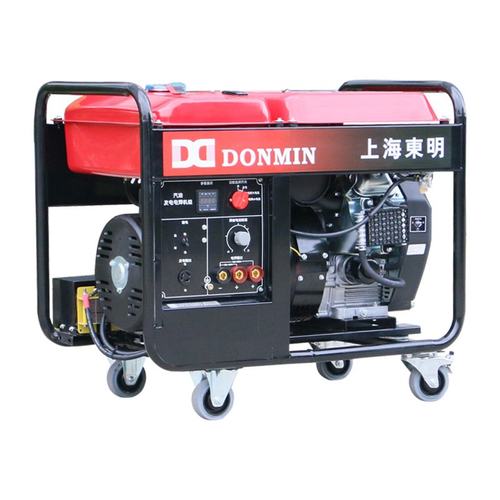 东明双缸动力汽油发电电焊两用一体机焊3.2-6.0焊条300A SH300D