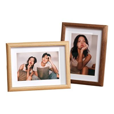 冲洗照片打印做成相框摆台