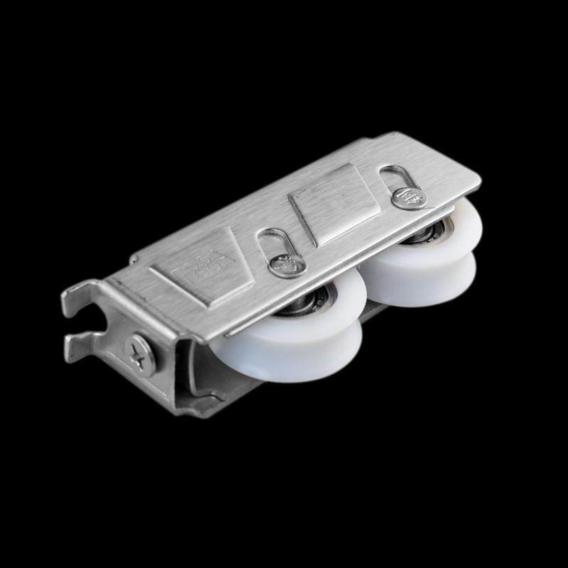 788铝合金门窗滑轮2000A型窗户滚轮757不锈钢轮789彩铝宽轨道轮子