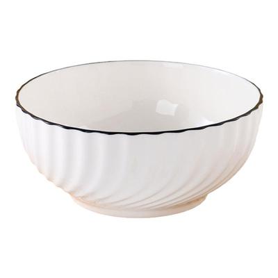 家用陶瓷黑线餐具套装