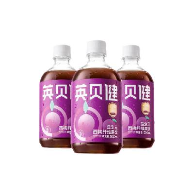 英贝健益生元西梅汁500ml×3瓶