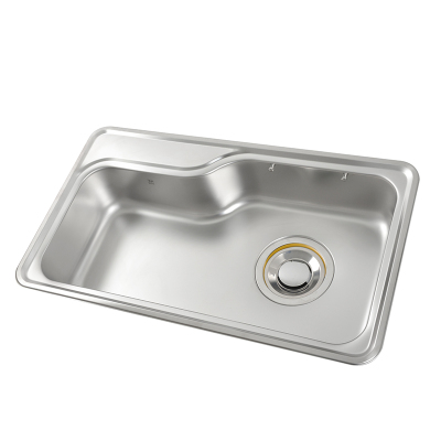 韩国白鸟水槽进口304不锈单槽