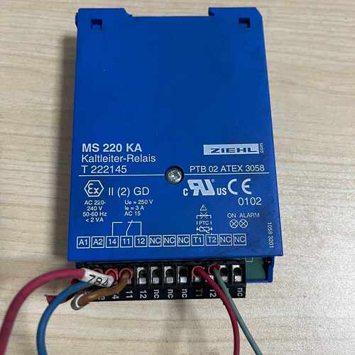 （请询价）德国ZIEHL施乐MS220KA/T222145 PTC控温