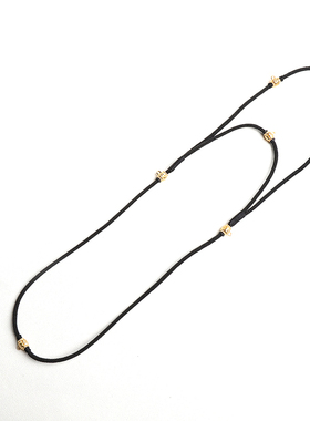 泰国可调节长短挂绳佛牌链