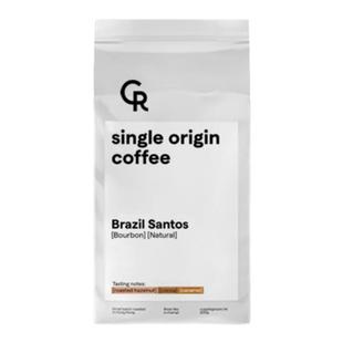 香港cupping room咖啡豆巴西圣多斯日晒波旁意式摩卡官方原装进口