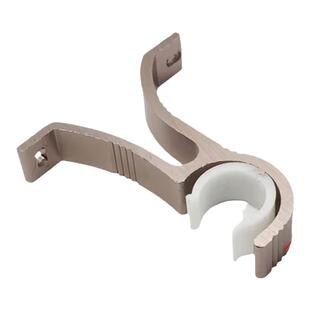 孔距75cm特厚窗帘单杆支架固定座单托架顶装支撑中间挂钩通用配件