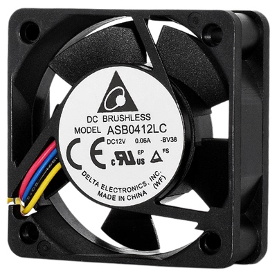 台达12V交换机4线PWM调速风扇4CM