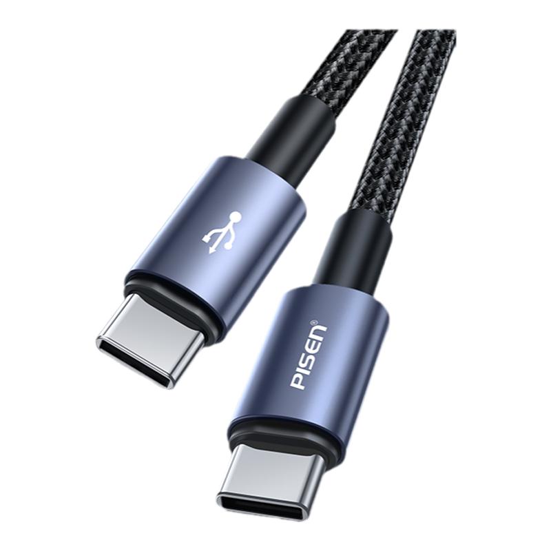 品胜双头typec快充数据线PD100Wctoc口适用华为Mate70数据线pura70苹果16充电线小米ipad平板电脑tpyec充电线