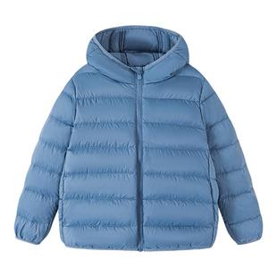 迷你巴拉巴拉男女童三防羽绒服2025秋冬款中大童轻薄连帽保暖外套