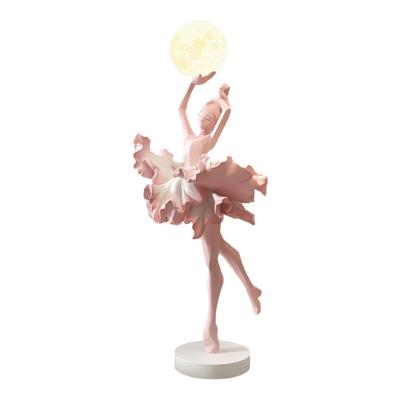 高级感女孩灯饰摆件蓝牙音响